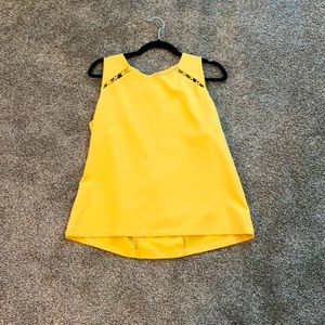 Waverly Grey~ Sleeveless Blouse w/ Accents